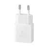 Зарядное устройство  Samsung Original Sam. EP-T1510, Fast Travel Charger 15W PD (with cable), White 