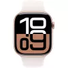 Smartwatch  APPLE Apple Watch Series 10 GPS, 46mm Rose Gold Aluminium Case with Light Blush Sport Band - M/L, MWWU3 