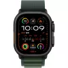 Смарт часы  APPLE Apple Watch Ultra 2 GPS + Cellular, 49mm BlackTitanium Case with Dark Green Alpine Loop - Medium, MX4R3
Dimensiunea ceasului :  49 mm
Material carcasă:  Titan 
Rezistență la apă:  10 ATM / 100 m 
Memorie internă:  64 GB
Platformă software:  watchOS 
 