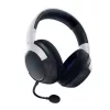 Игровые наушники  RAZER Gaming Wireless Headset Razer Kaira HyperSpeed  for PS, 50mm, 20-20kHz, 32 Ohm, 96db, 332g, 30h, On-earcup control, Cardioid mic, 2.4Ghz+BT, White
.                                                                                                       