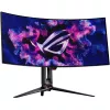 Monitor gaming  ASUS 34" ASUS ROG Swift PG34WCDM,Black,OLED,3440x1440,240Hz,G-Sync,0.03msGTG,1300cd,HDR400,HDMI+DP+USB+TypeC
Diagonala ecranului:  34 "
Rezoluția Display-ului:  3440x1440 WQHD 
Tip panou:  OLED 
Rata maximă de reîmprospătare:  240 Hz 
Timp de răspuns:  0. 