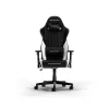 Fotoliu Gaming  DXRacer Gaming/Office Chair DXRacer GLADIATOR-L-N23-LTC-NW-X1, Black/White, Gaslift class 4, Premium PVC leather, max weight up to 150kg / height 180-200cm, Full tilt, Recline 90°-135°, 3D Armrests, Headrest and lumbar cushions, 6 cm PU Caster, W-22,15 kg 