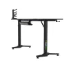 Стол офисный  GAMEMAX Gaming Desk Gamemax D140-Carbon-EC, 140x60x(75-118cm), Electric adjustable height, Cup holder, Headset holder, Lockable Casters, Cable managment
.                                                                                                         