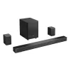 Soundbar  Hisense Soundbar Hisense AX5120G
Putere RMS:  420 W
Sistem Canale Audio:  5.1.2 CH 
Min. limita de frecvență :  40 Hz
Limita maximă de frecvență :  20000 Hz
Bluetooth:  5.3 
Telecomandă:  Da 