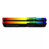 RAM  KINGSTON 32GB DDR5-5600MHz  Kingston FURY Beast RGB (Kit of 2x16GB) (KF556C36BBEAK2-32), CL36-38-38, 1.25V, AMD EXPO 1.0/Intel XMP 3.0, Black
Capacitatea Memoriei (Total):  32 GB 
Tip Memorie:  DDR5 SDRAM 
Frecvență memorie:  5600 MHz 
Viteza de memorie nomin 