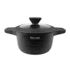 Cratita  Rondell Pot Rondell RDA-766
, D 24", 4.7 L ,for induction stove, TriTitan, Walzer, black 