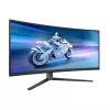 Monitor gaming  PHILIPS 34" PHILIPS Evnia 34M2C6500,Black,Curved QD-OLED,3440x1440,175Hz,AdaptiveSync,0.03msGTG,1000cd,HDR,HDMI+DP+USB 