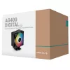 Cooler universal  DEEPCOOL AC Deepcool "AG400 DIGITAL BK ARGB" (≤31.6dB, 500-2100RPM, 75.89 CFM, 120mm, ARGB, 220W, 4x6mm, Display, 636g.)
.                                                                                                                                          