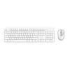 Kit (tastatura+mouse)  TRUST Trust ODY II Wireless Silent Keyboard and Mouse Set, Silent keys and mouse buttons, 800-1600 DPI, Spill-resistant, Key technology - membrane, QWERTY US, non-reflective flat surface, White 