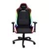 Игровое геймерское кресло  TRUST Trust Gaming Chair GXT 719 Ruya - Black RGB, breathable fabric/PU leather on the sides, 3D armrests, Class 4 gas lift, 90°-180° adjustable backrest, Powerbank, Wireless remote, Including removable and adjustable lumbar and neck cushion, Durable doubl 