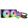 Cooler universal  be quiet! AIO Liquid Cooling be quiet! "Light Loop 240mm" (15.4-34.9dB, 2x120mm ARGB fans, PWM, 2100RPM, ARGB Block, ARGB-PWM-Hub, 1200g.) 