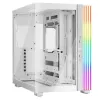 Carcasa fara PSU  be quiet! Case ATX be quiet! Ligh Base 600 DX, w/o PSU, ARGB strips & Hub, Front & Side Tempered Glass, DF, VGA holder, USB-C, 2xUSB3.2, 1x3.5", 2x2.5", White 