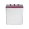 Masina de spalat rufe semiautomata 5 kg, 1350 rpm, Alb/Rosu NOBELTECK  NSWM 5.3R (White/Red) 