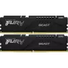 RAM  KINGSTON 32GB (Kit of 2*16GB) DDR5-6000  Kingston FURY® Beast DDR5 EXPO, PC48000, CL36, 1Rx8, 1.35V, Auto-overclocking, Asymmetric BLACK low-profile heat spreader, AMD® EXPO v1.0 and Intel® Extreme Memory Profiles (Intel® XMP) 3.0 