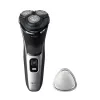 Машинка для стрижки  PHILIPS Shaver Philips S3143/00
Sistem de ras:  Rotativa 
Moduri de utilizare:  Uscat, Umed 
Indicații:  Indicator de încărcare a bateriei 
Tip acumulator:  Li-Ion 
Timp funcționare de la baterie :  60 min
Carcasă rezistentă la apa:  Da 