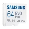 Карта памяти  Samsung ..64GB MicroSD (Class 10) UHS-I (U3)+SD adapter, Samsung EVO Plus 2024 "MB-MC64SA" (R:160MB/s) 