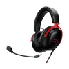 Игровые наушники  HyperX Gaming Headset HyperX Cloud III, 53mm driver, 64 Ohm, 15-21khz, 100db, 320g, Noise-cancelling Mic, DTS, 1.2m+1.3m, 3.5(4pin)+USB+USB--C, Balck/Red
.                                                                                                       