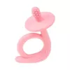 Игрушка-прорезыватель  Akuku Inel gingival Silicon Akuku Snail pink A0115 