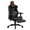 Fotoliu Gaming  Cougar Gaming Chair Cougar Armor EVO M Black/Orange, User max load up to 160kg / height 160-195cm, Retractable Footrest 