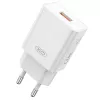 Зарядное устройство  XO Wall Charger XO, 1USB, QC18W, L127, White 