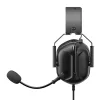 Игровые наушники  Havit Gaming Headset Havit H2033d, 50mm driver, 20-20kHz, 20 Ohm, 121dB, 365g, Foldable, Leather Earmuffs, 2.2m, 3.5mm(4pin), Black 