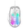 Игровая мышь  Havit Gaming Mouse Havit MS1011SE, 1200-7200dpi, 6 buttons, Programmable, RGB, 113g, 1.5m, USB, White 