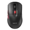 Игровая мышь  Havit Wireless Mouse Havit MS59WB, 800-2400dpi, 6 buttons, Ambidextrous, 1xAA, 58g., 2.4Ghz+BT, Black/Red 