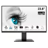 Монитор  MSI Monitor MSI 23.8" PRO MP2412C, Curvature: 1500R, Diagonal (inch): 23.8, Panel: VA, Resolution: 1920x1080, Refresh Rate: 100Hz, Response time GtG: 1ms, Brightness (max): 300 cd/mІ, Contrast (static) : 3000:1, Speakers: 2Wx2, HDMI: x1, DisplayPort: x1 