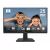 Monitor  MSI Monitor MSI 24.5" PRO MP251, Diagonal (inch): 24.5, Panel: IPS, Resolution: 1920x1080, Refresh Rate: 100Hz, Response time GtG: 1ms, Brightness (max): 300 cd/mІ, Contrast (static) : 1300:1, Speakers: 2Wx2, D-SUB: x1, HDMI: x1, AUX: x1 3.5mm Audio OUT 