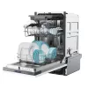 Встраиваемая посудомоечная машина  Candy Dish Washer/bin Candy CI1C7SB1FA
Tip instalare:  Încorporabilă 
Încărcare maximă :  11 seturi
Clasa de eficiență energetică:  C 
Consumul de apă per ciclu :  9 L
Numar de programe:  8 
Protecție împotriva scurgerilor:  Da 
Lăţime :  44,8 cm
Înălţime  