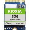 SSD  KIOXIA (Toshiba) M.2 NVMe SSD 256GB KIOXIA BG6, PCIe4.0 x4 / NVMe1.4c, M2 Type 2230 and Type 2280 single-sided form factors, Read: 4400 MB/s, Write: 3000 MB/s, BiCS FLASH TLC, bulk KBG60ZNS256G 