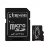 Card de memorie  KINGSTON 64GB Kingston microSD Class10 UHS-I U1 V10 A1 + SD adapter Canvas Select Plus, Up to: 100MB/s 