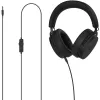 Игровые наушники  NZXT Gaming Headset NZXT Relay, 40mm drivers, 20-40kHz, 32 Ohm, 113dB, 263g, On-cable volume control, Detachable mic, Hi-Res 7.1, 2m, 3.5mm+USB, Black 