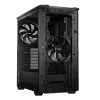 Carcasa fara PSU  be quiet! Case ATX be quiet! Pure Base 501 Airflow, w/o PSU, 2x140mm, Front&Top Airflow, Tempered Glass, PSU shroud, 1xUSB-C, 2xUSB 3.2, 2x3.5", 5x2.5", Black
.                                                                                                     