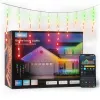 Outdoor smart lights  GOVEE RGBIC Icicle Ligths 10M Wi-Fi + BT, App, Matter Compatible, Multiple Scene Modes, DIY Mode, Waterproof - Icicle Lights: IP65 / Power Adapter: IP44 / Control Box: IP65, Voice Control, App, No Hub Required