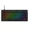 Gaming keyboard  HyperX Gaming Keyboard HyperX Alloy Rise 75, Mechanical, 75% form factor, Linear SW, PBT Keycaps, Magnetic top plates, RGB, EN/RU, 1.8m, USB, Black 