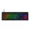 Gaming keyboard  HyperX Gaming Keyboard HyperX Alloy Rise, Mechanical, Hot-swappable SW, Linear SW, PBT Keycaps, Magnetic top plates, RGB, EN/RU, 1.8m, USB, Black
.                                                                                                               