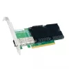 Adaptor de retea  INTEL Intel Server Adapter E810-CAM1,  PCIe 4.0 x16 Single QSFP28 Port 100G
Interfață:  PCI Express 
Rata de transfer :  100000 MB/s
Standardul Wi-Fi:  IEEE 802.3bj, 802.3cd, 802.3ae, 802.3x, 802.3az, 802.3AS, 802.1Q, 802.1Qaz, 802.1Qbb, 802.1x, 
LED Indic 