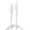 Кабель  XO Type-C to Type-C Cable XO, PD fast charging 60W, NB-Q265B, White 