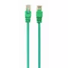 Патчкорд  GEMBIRD UTP Cat.5e Patch cord, 0.5m, Green 