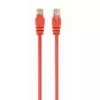 Патчкорд  GEMBIRD UTP Cat.5e Patch cord, 0.5m, Red 