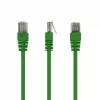 Patchcord  GEMBIRD Patch cord cat. 5E PP12-3M/G Green, 3 m, molded strain relief 50u" plugs 