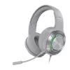 Casti cu microfon  EDIFIER Edifier HECATE G30II Gray / Gaming On-ear headphones with Detachable 360° microphone, 7.1 Virtual Surround Sound, 6 Dynamic RGB light effects, Dynamic driver 40 mm, Frequency response 20 Hz-20 kHz, USB-A, 225 g 