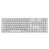 Клавиатура беспроводная  SVEN SVEN KB-S300, Keyboard, Waterproof design, 104 keys, traditional layout, Comfortable, quiet and precise keystroke, USB, OS compatibility: Windows, MacOS, Linux; White, Rus/Ukr/Eng 