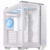 Carcasa fara PSU  ASUS GT502 PLUS ASUS TUF GAMING TG ARGB WHITE CASE, w/o PSU, Dual Chamber Chassis, Panoramic View, Front&Left Side Tempered Glass, Tool-Free Side Panels, Vertical VGA Mount, Top: 3x120mm ARGB fans, Rear: 1xARGB 120mm fan, 4x 2.5”/3.5, ARGB HUB, 1xUSB-C 3. 