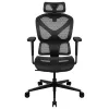 Fotoliu Gaming  ThunderX3 Ergonomic Office Chair ThunderX3 YTC Mesh Black, User max load up to 125kg / height 165-185cm 