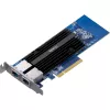 Адаптер сетевой  SYNOLOGY SYNOLOGY Dual-port 10GbE SFP+ add-in card "E10G30-F2"
External Ports:  1x RJ-45 10GbE LAN Port 