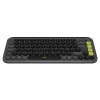 Клавиатура беспроводная  LOGITECH Wireless Keyboard Logitech POP ICON, Compact design, Low-profile keys, Dual printed layout, Easy-Switch Keys, 2xAAA, Bluetooth, EN, Graphite/Green
.                                                                                                       