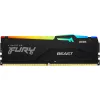 RAM  KINGSTON 16GB DDR5-5200MHz  Kingston FURY Beast RGB (Kit of 2x8GB) (KF552C36BBEAK2-16),  CL36-40-40, 1.25V, AMD EXPO 1.0/Intel XMP 3.0, Black 