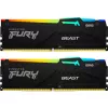 RAM  KINGSTON 16GB DDR5-6000MHz Kingston FURY Beast RGB (Kit of 2x8GB) (KF560C30BBEAK2-16), CL30-36-36, 1.4V, AMD EXPO 1.0/Intel XMP 3.0, Black 